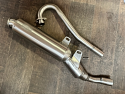 SUZUKI DR350, DR350S (1990-01) PREDATOR SILENCER (ONLY) NO FRONT PIPE BSAU ROAD IN S/STEEL