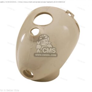 HONDA PC50 HEAD LIGHT SHELL  61301-044-010 IN CREAM