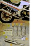 KAWASAKI GPX600R, ZX600C (88-97) PREDATOR ROAD LEGAL SYSTEM IN STAINLESS STEEL