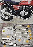 KAWASAKI GT550 G1-G6 (1985-90) PREDATOR 4-1 REMOVABLE BAFFLE SYSTEM IN S/STEEL