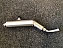 KAWASAKI KLR250 (1984-05) PREDATOR SILENCER ROAD LEGAL IN S/STEEL