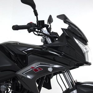 LEXMOTO ZSX-F 125 R/H FUEL TANK FAIRING GLOSS BLACK