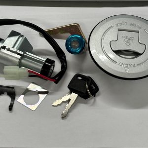 CHINESE MOTORCYCLE LOCK SET (CHECK PICTURES TO SEE IF YOUR MODEL)