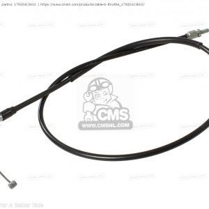 HONDA CB250/400T, CB400A, CM400/450 THROTTLE CABLE B CLOSING 17920-413-610