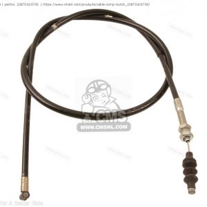 HONDA CM200T, CM200 TWINSTAR CLUTCH CABLE 22870-424-700