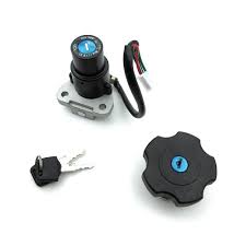 Yamaha DT125, XT225 Serow, XT600, TW200, DT200, DT200R, FZR250/400/600 Motorcycle Ignition Switch Fuel Gas Tank Cap Lock Keys Set