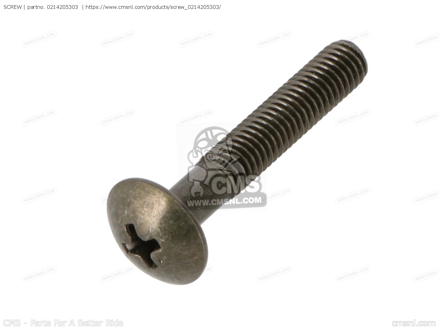Suzuki A100/GSF1200/GSF600/RG500/TS125 SCREW 02142-05303 (SEE LIST)