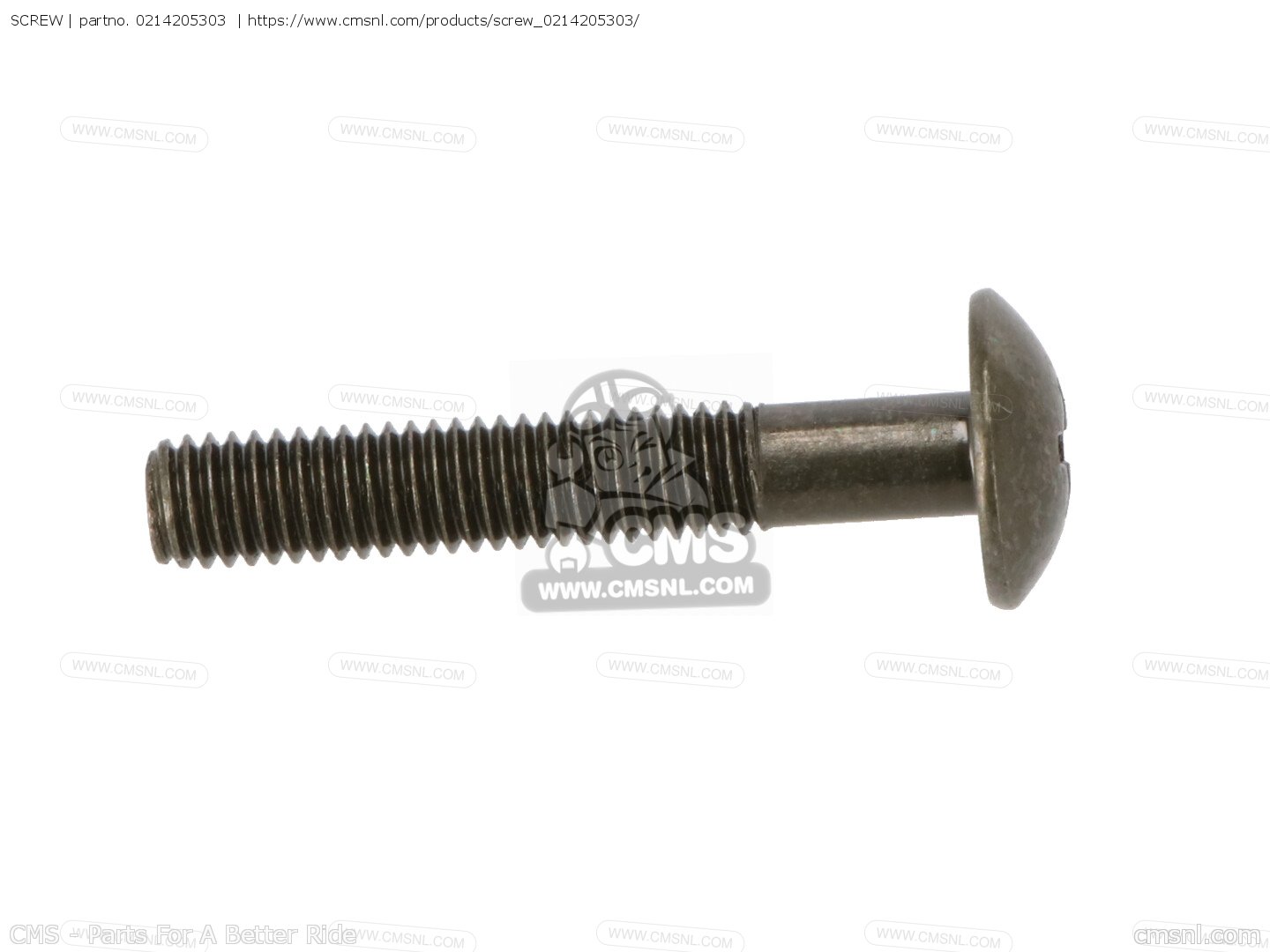 Suzuki A100/GSF1200/GSF600/RG500/TS125 SCREW 02142-05303 (SEE LIST) - Image 2