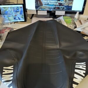 YAMAHA DT50MX, Yamaha DT80MX SEAT COVER UK & REST OF EUROPE! (BLACK) (with logo rear and sides) Premium Range MMP24834