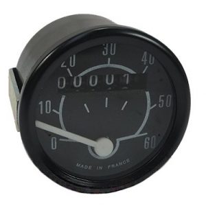 Speedometer 60km 48mm with clamp/holder