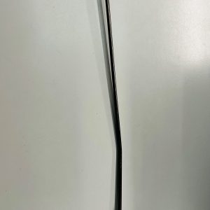 REAR BRAKE ROD 492mm LONG M6 THREAD IN BLACK CHROME WITH X2 KINKS ( SEE SPEC LIST)