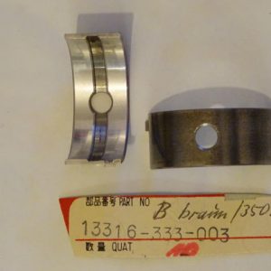Honda CB350F, CB400F Con Rod Bearing (Brown) 13316-333-003 (sold in single half shell Genuine)