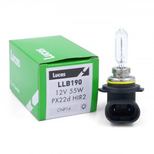 12v 55w PX22D HIR 2 HEAD LIGHT BULB Toyota, BMW etc LLB190