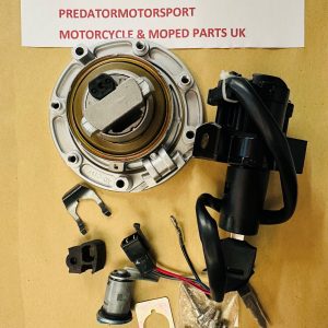 Honda CBR900RR, CBR919RR (1992 -99) Ignition Switch Lock Fuel Gas Cap Key Set (No1 in Picture)