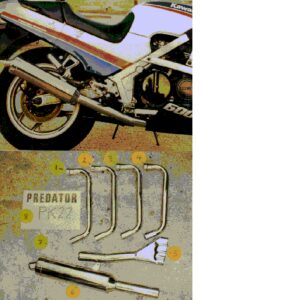 KAWASAKI GPZ600R, ZX600A,B (1985-89) PREDATOR R.R.B SYSTEM IN S/STEEL