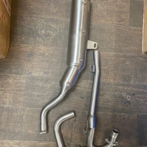 YAMAHA XT550 (1982-84) PREDATOR SYSTEM ROAD LEGAL BSAU/E11 IN S/STEEL