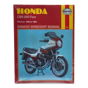 Honda CBX550 1982-87 - Haynes Workshop Manual 940