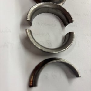 HONDA XBR500, HONDA GB500 EXHAUST PORT SPLIT COLLETS (SET OF 4) IN STAINLESS STEEL 18233-MK4-000