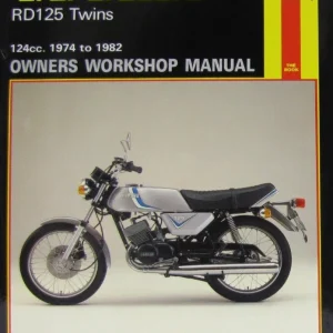 Yamaha RD125DX Twin (1974-82) Haynes Workshop Manual H970327