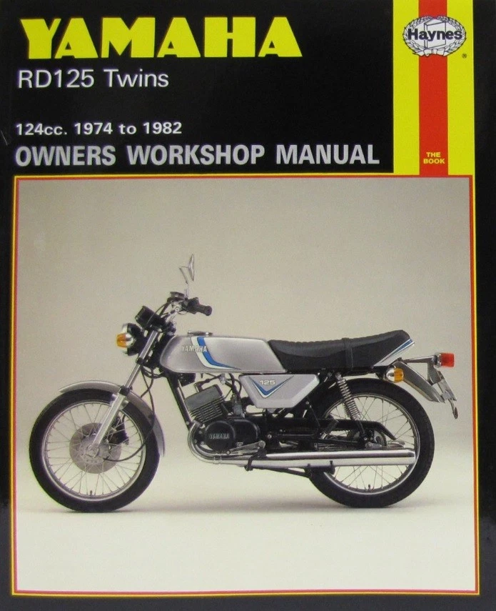 Yamaha RD125DX Twin (1974-82) Haynes Workshop Manual H970327
