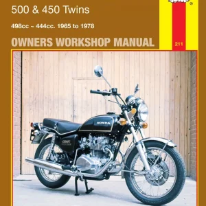 Honda CB500T & 450T (1965-78)  Twins Haynes manual 211