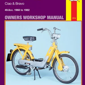 Vespa Ciao, Bravo (1968-82) Haynes Workshop Manual 374