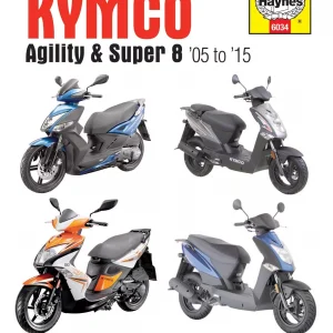Kymco Agility 50 125 Super 8  Haynes Workshop Manual 6034