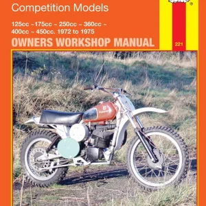 Husqvarna Comp Models 125/175/250/360/400/450cc (1972-75) Haynes Workshop Manual 220
