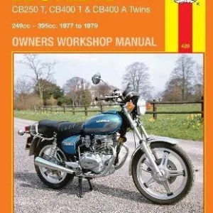 Honda CB250T, CB400T & CB400A Twins (1977-79) Haynes manual 429