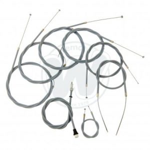 Lambretta cable set! all models in Black made in Italy