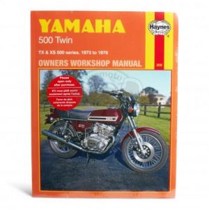 Yamaha TX500/A (1973-74) Yamaha XS500B/C (1975-76) - Haynes Workshop Manual 306