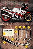 YAMAHA FZ400 (46X) (1987-92) PREDATOR 4-1 SYSTEM R.R.B. IN S/STEEL