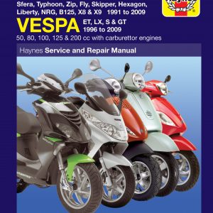PIAGGIO/VESPA 50-200cc SCOOTERS (1991-2006) HAYNES WORKSHOP SERVICE MANUAL 3492 (PRE-OWNED) SEE MODEL LIST