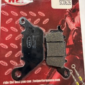 SFA694 DISC BRAKE PADS YAMAHA NMAX 125, GPD125A, D'ELIGHT 125, NMAX 150/155 (FRONT FITMENT) 2015-22 MADE BY HELL