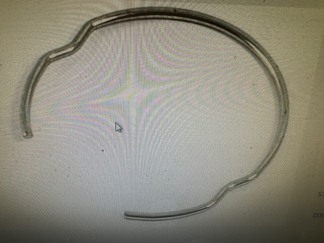 HONDA MT50 HONDA MB50 SUZUKI K50 FRONT FORK SEAL RETAINING RING 90601-383-721 / 51156-46100 (EACH)