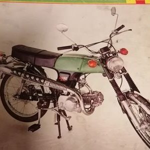HONDA SS50 SPORTS MOPED (1973-77) HAYNES WORKSHOP MANUAL 167 (PRE-OWNED)