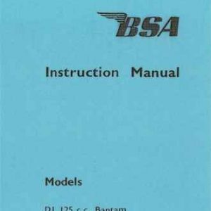 BSA OWNERS MANUALS