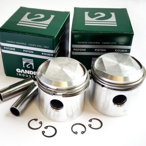 BSA A10 +020 Oversize high compression Pistons (Pair)