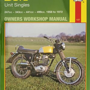 BSA Unit singles (1958-1972) HAYNES WORKSHOP MANUAL 127
