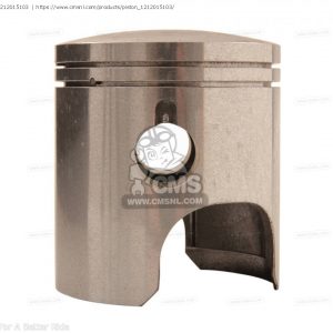 SUZUKI GT500, SUZUKI T500, SUZUKI GT750 LEFT HAND PISTON (1.00 OVERSIZE) GENUINE 12103-31870-100