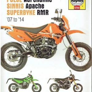 PULSE ADRENALINE, LEXMOTO ADRENALINE, SINNIS APACHE, SUPERBYKE HAYNES MOTORCYCLE SERVICE MANUAL 5750