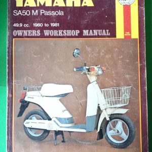 Yamaha SA50M Passola 49.9cc (1980-1981) Scooter Haynes Workshop Manual (pre-owned)