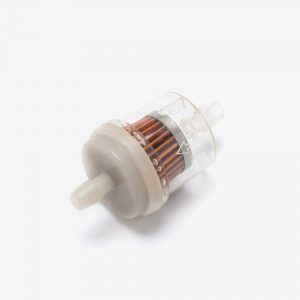FUEL FILTER in-line 6mm in 6mm Out (ROUND) UNIVERSAL
