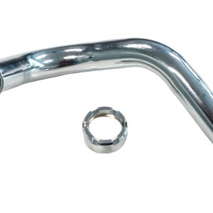 YAMAHA FS1-E FITS ALL MODELS REPLICA OF 1977-on FRONT DOWNPIPE & CYLINDER NUT 28mm SET