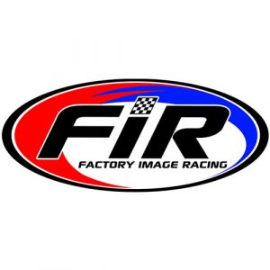 FACTORY IMAGE RACING (FIR) STICKER LAMINATED VYNIL - OVAL 11 x 5cm