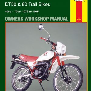 YAMAHA DT50M/MX, YAMAHA DT80MX TRAIL BIKES (1978-91) HAYNES MANUAL 800 (PRE-OWNED)