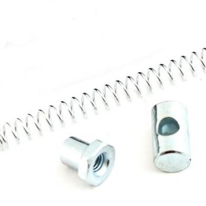 YAMAHA DT50MX, DT80MX BRAKE CABLE/ROD SPRING/TRUNION/NUT