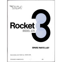 BSA A75 Rocket 3 PARTS BOOK OEM: 00-5710