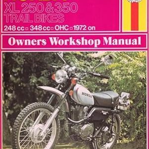 Honda XL250K & XL350K (1972-76) Trial Bikes Haynes Workshop Manual 209 P EDITION  (PRE-OWNED)
