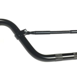 UNIVERSAL Handlebar (black) 22MM O/D protaper aluminum 75 CM long / 15.5CM high
